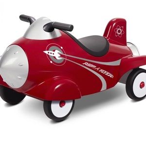 Radio flyer rocket ride on